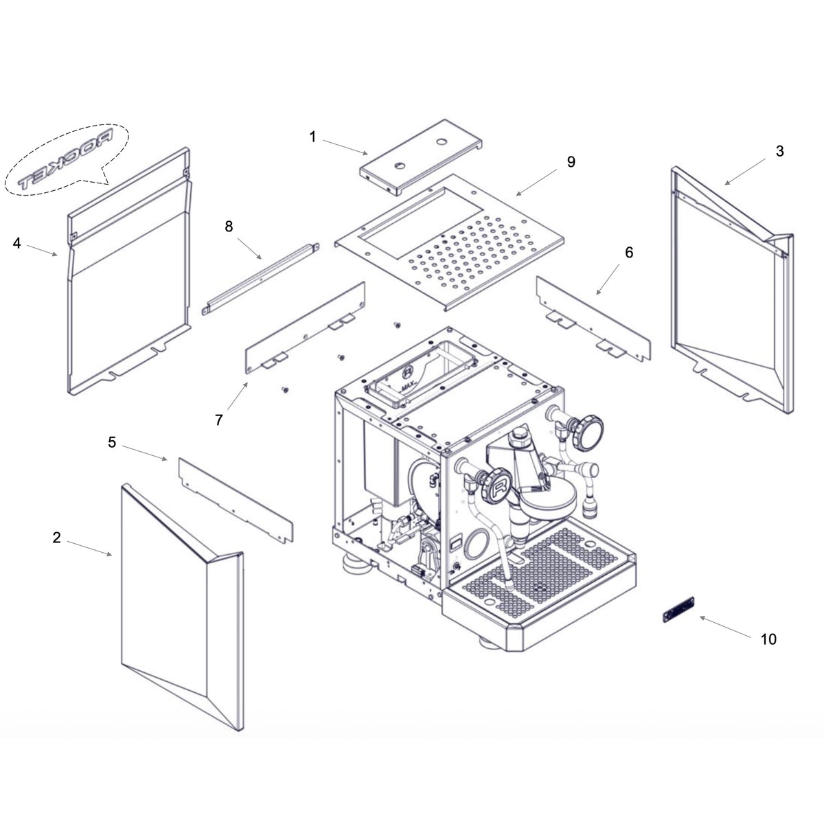 Giotto Fast V Body Panel
