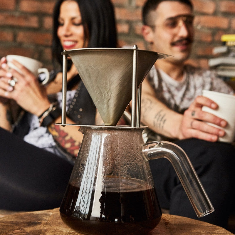 E&B Coffe Brew Server in Glass