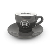 Flat White Hashtag Grey Rocket Cups (Set of 6)