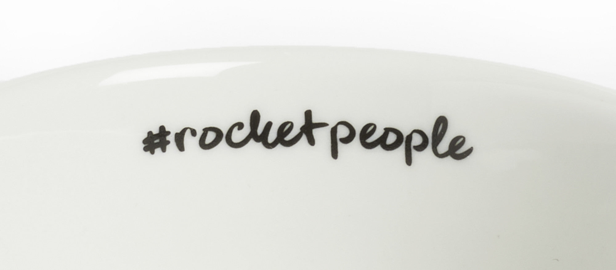 Flat White Hashtag White Rocket Cups (Set of 6)