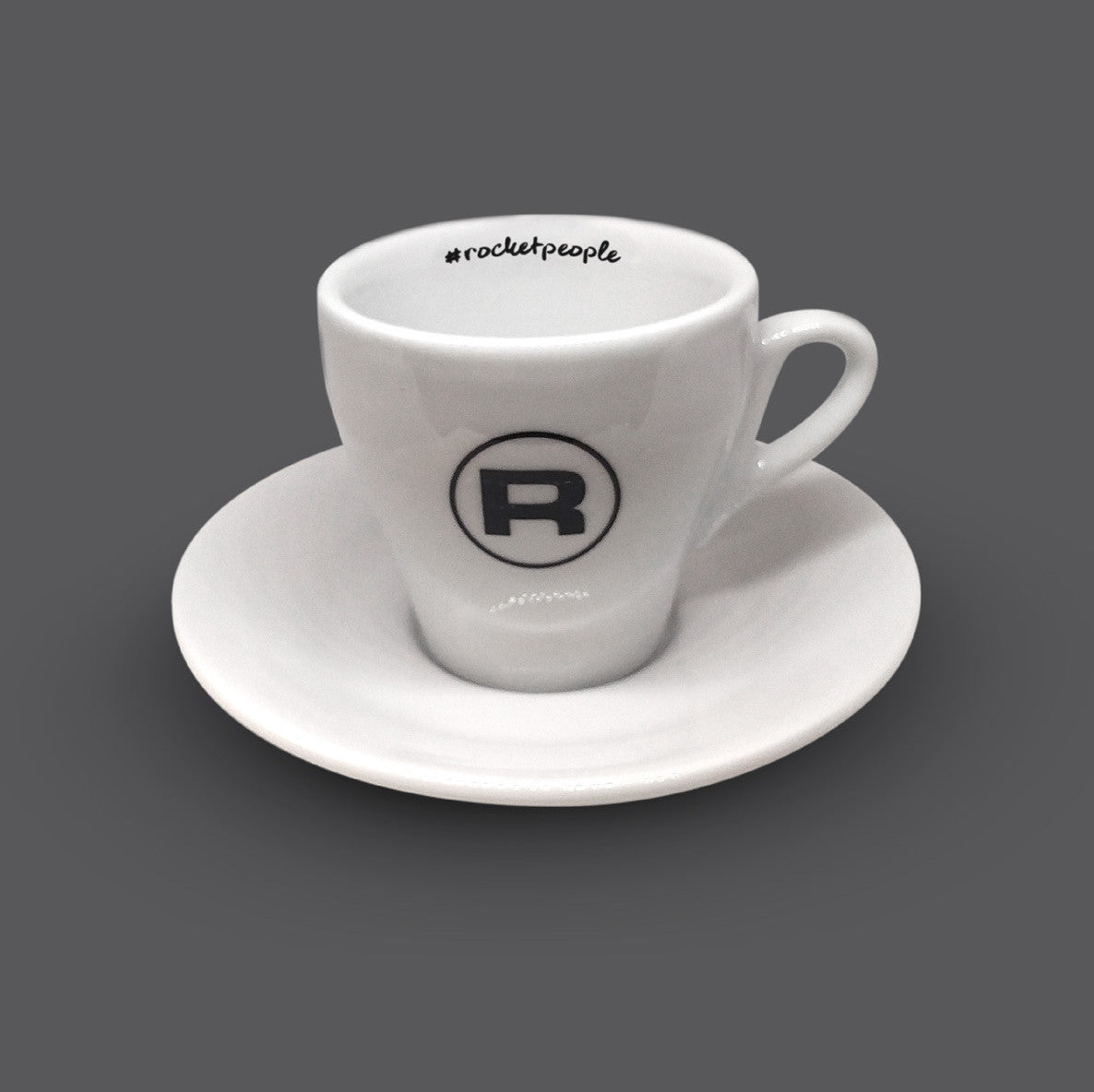 Flat White Hashtag White Rocket Cups (Set of 6)