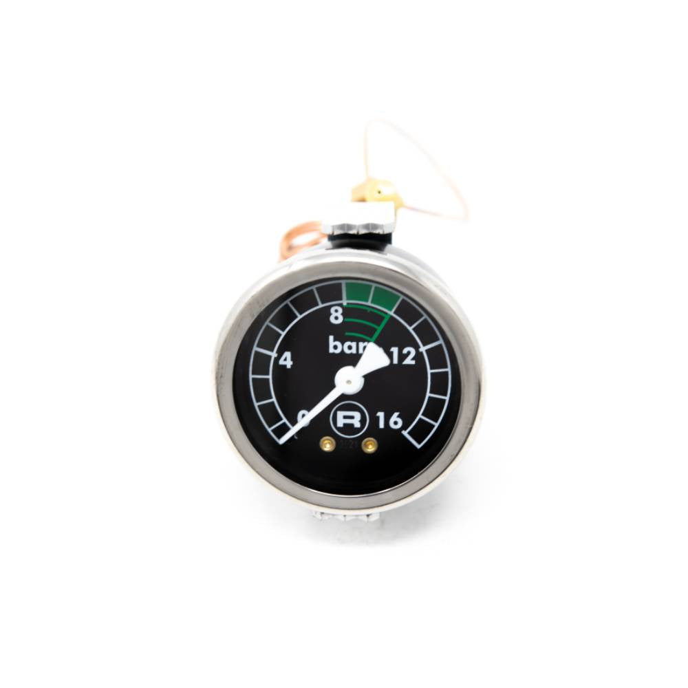Rocket Pump Pressure Gauge Black 0-16 Bar