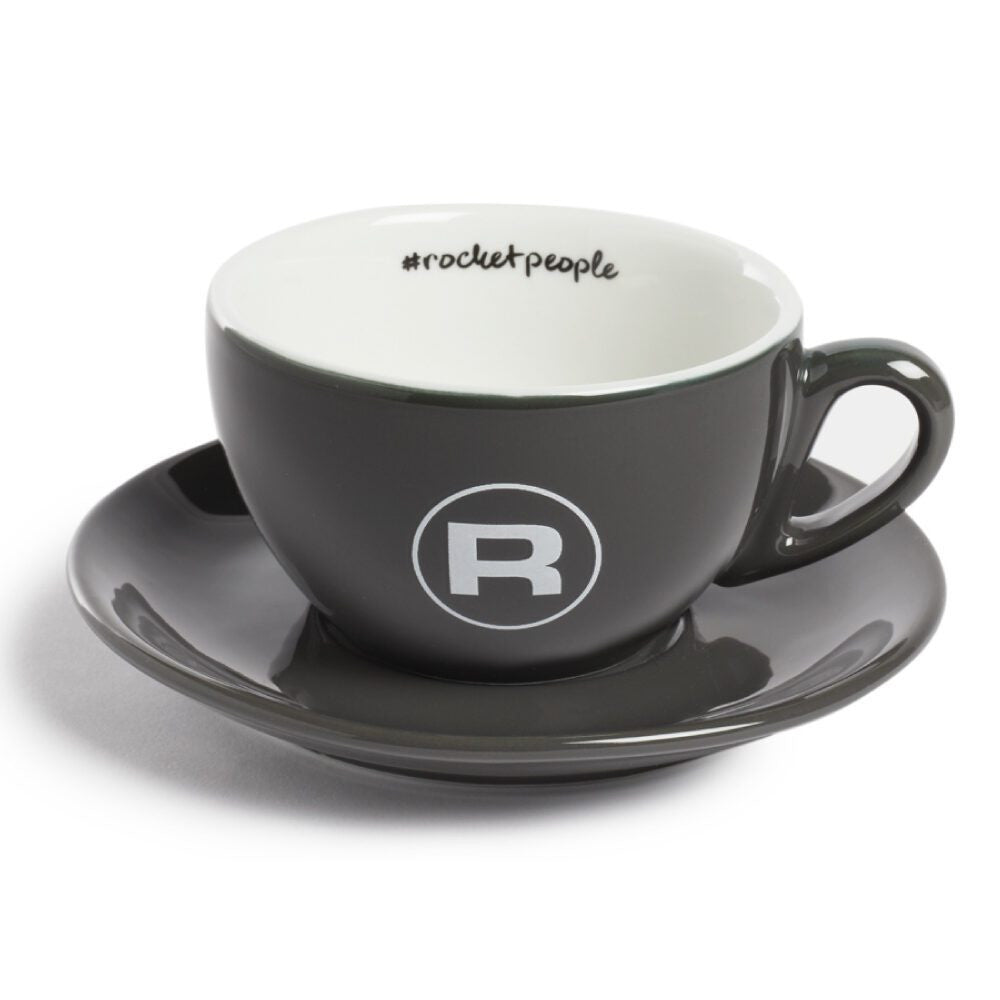 Capuccino Hashtag Grey Rocket Cups (Set of 6)
