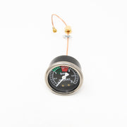 Rocket Boiler Pressure Gauge Black 0-3 Bar
