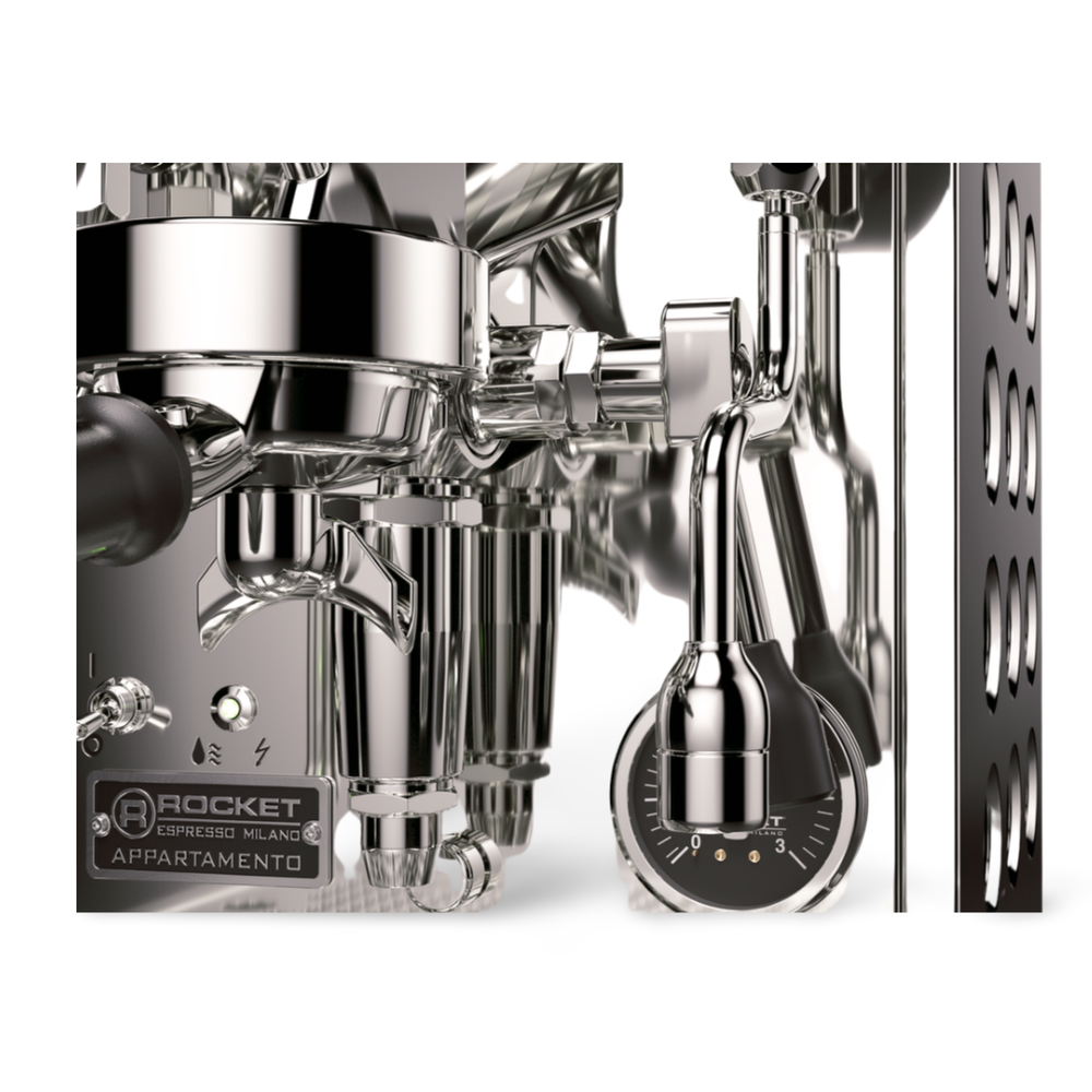 Rocket Appartamento TCA Inox/Black CE 230V 50-60Hz