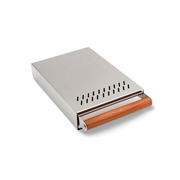 Cajón PC1 Inox Nogal Asa 200x300x55mm