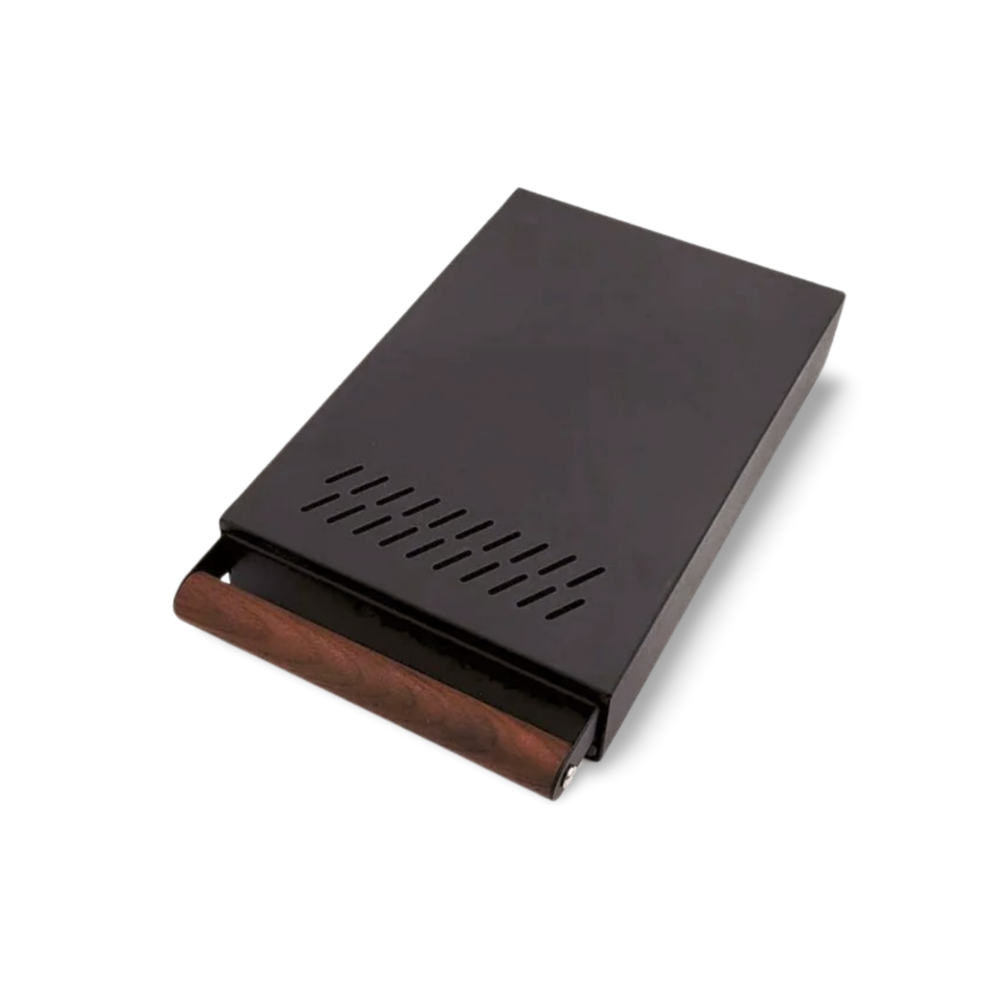 PC2 Cajón Nogal Negro Mate con Tirador 140x240x55mm