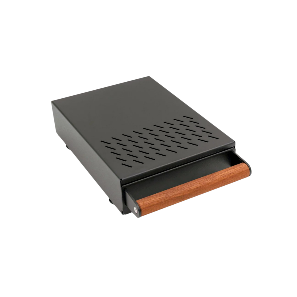 Cajón GC1 con tirador Nogal Mate Negro 280x370x100mm