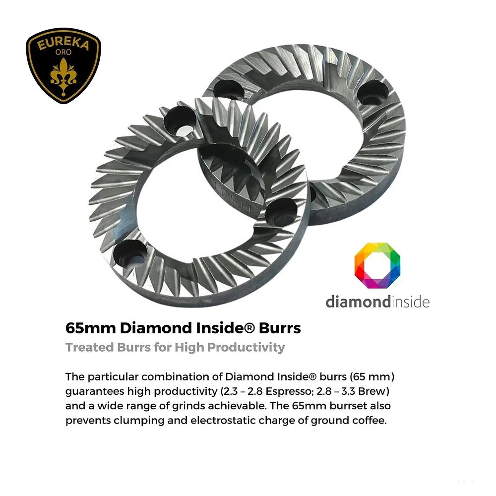 Black Diamond Burr Set 65mm Italian Espresso