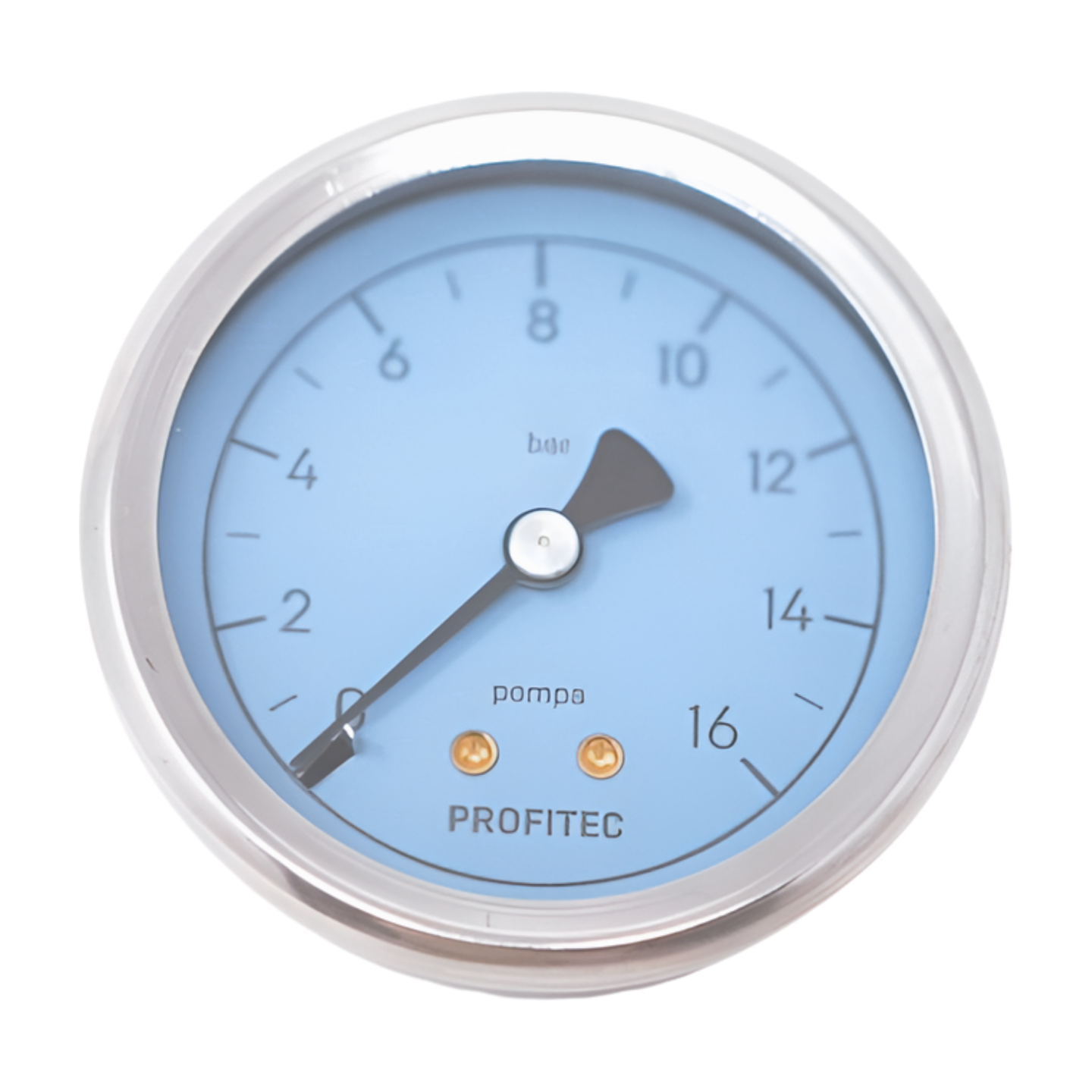 Manómetro Profitec para bomba Pro100 azul claro/petróleo