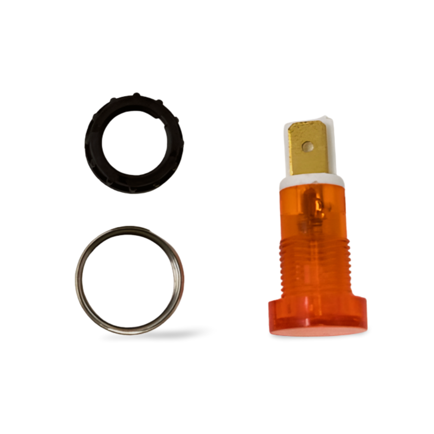 Profitec Control lamp orange 220-240V Plastic white, large, I=33.5 mm, d=18 mm