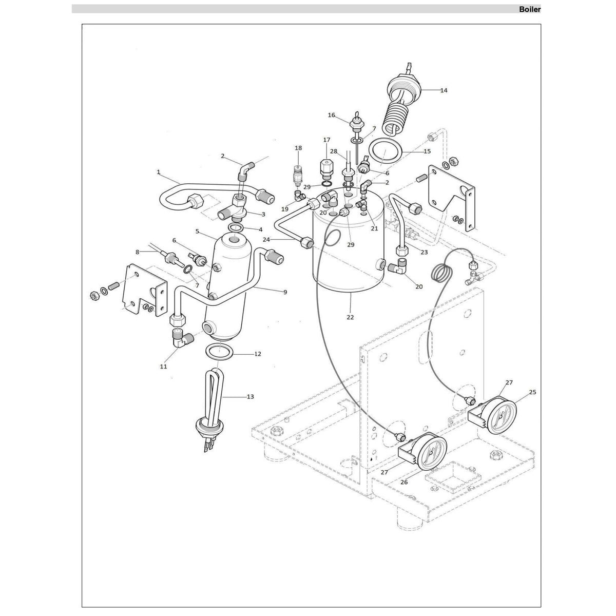 R Cinquantotto Boiler