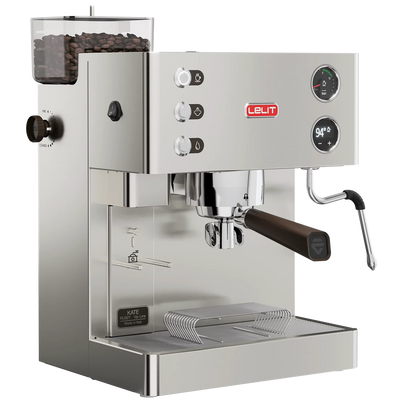 Lelit Kate Combi Machine with Grinder 230V 50-60Hz