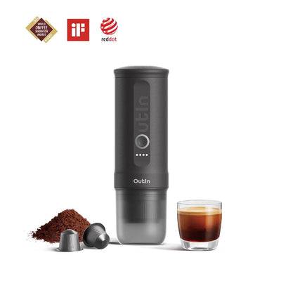 Outin Nano Portable Espresso Space Grey