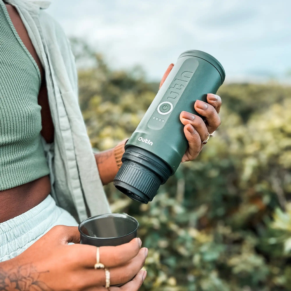 Outin Nano Portable Espresso Forest Green
