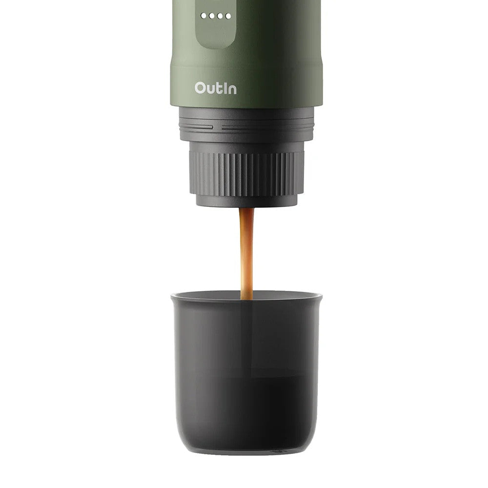 Outin Nano Portable Espresso Forest Green