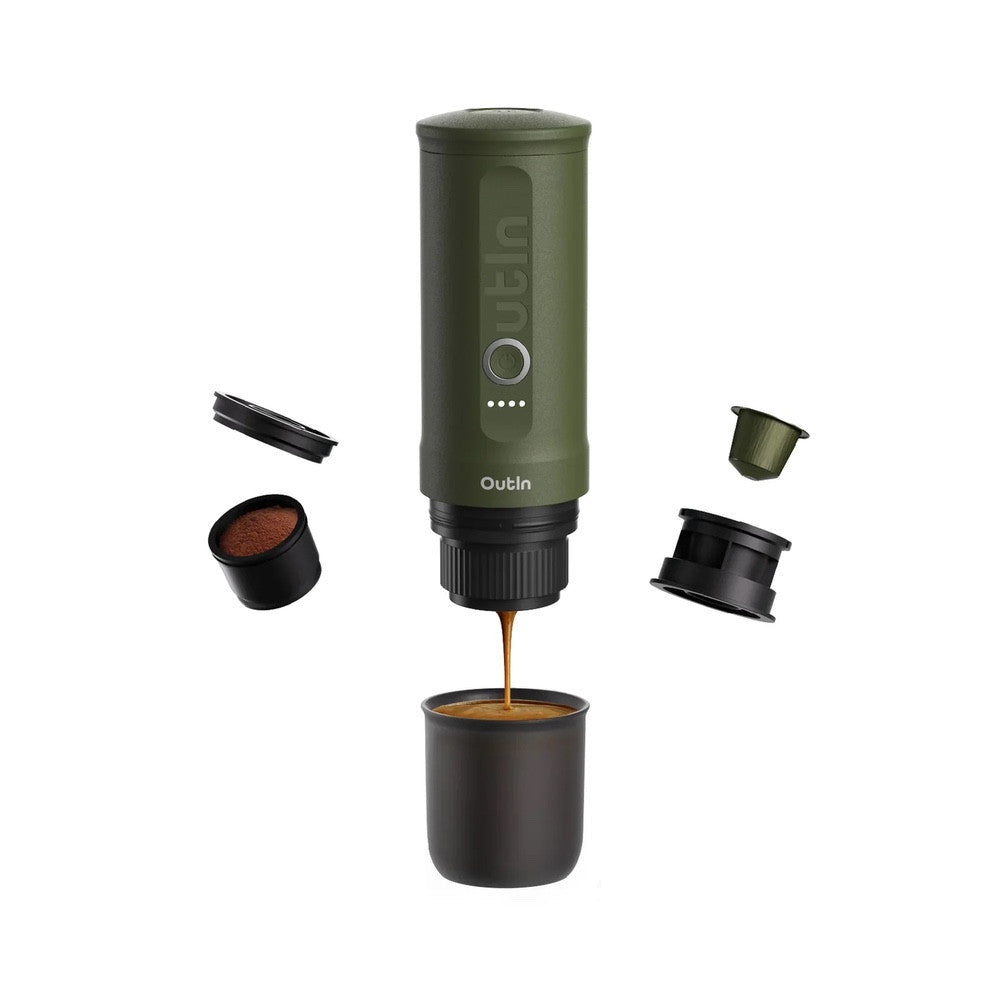 Outin Nano Portable Espresso Forest Green