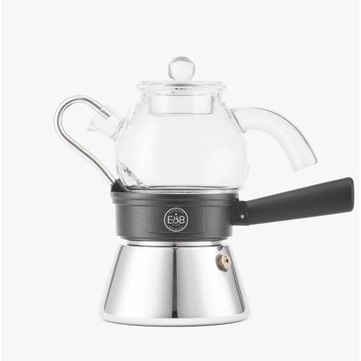 E&B Moka Globo Inducción 3 Tazas