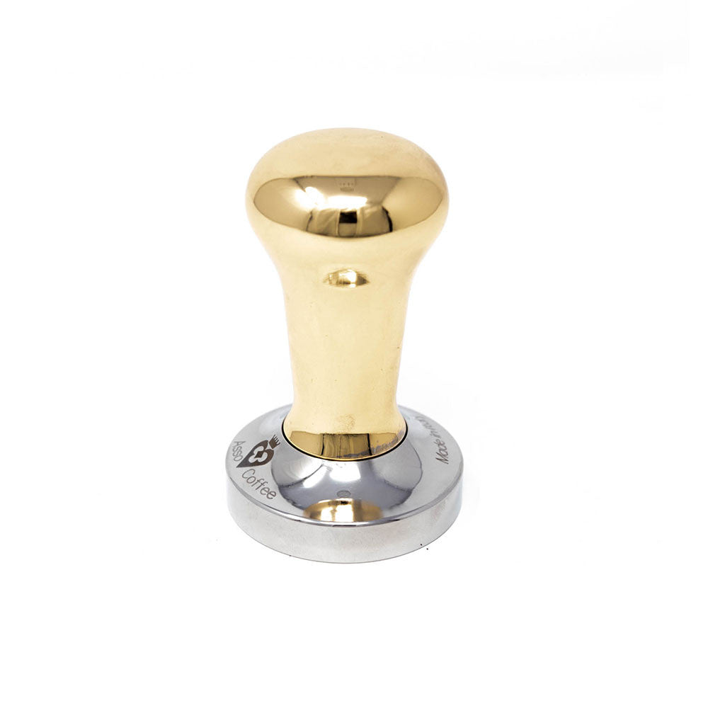 Tamper Handle Ergo Gold Chrome