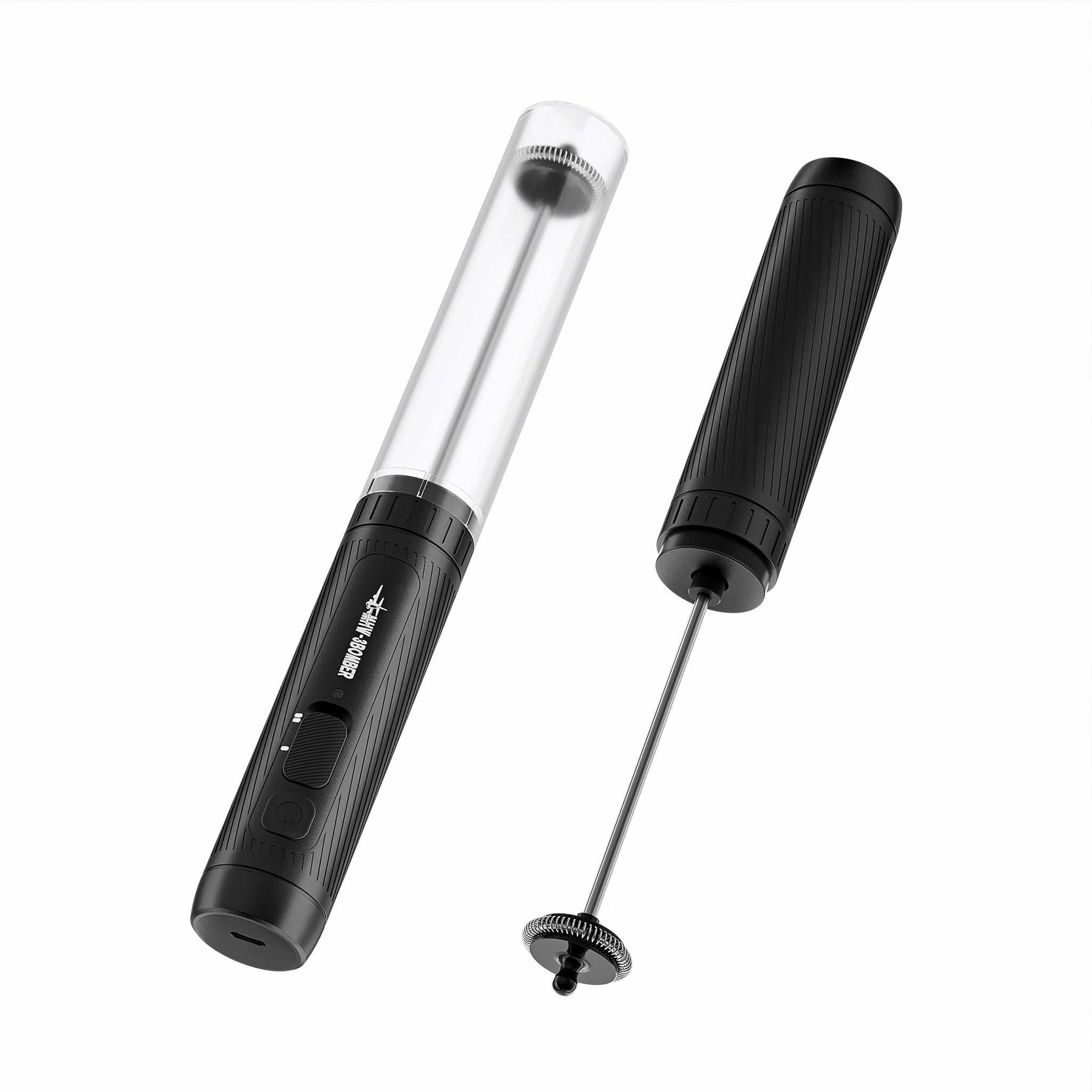 Magician Electric Milk Frother Black (1200mAh)
