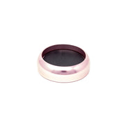 Almohadilla prensadora de aluminio rosa