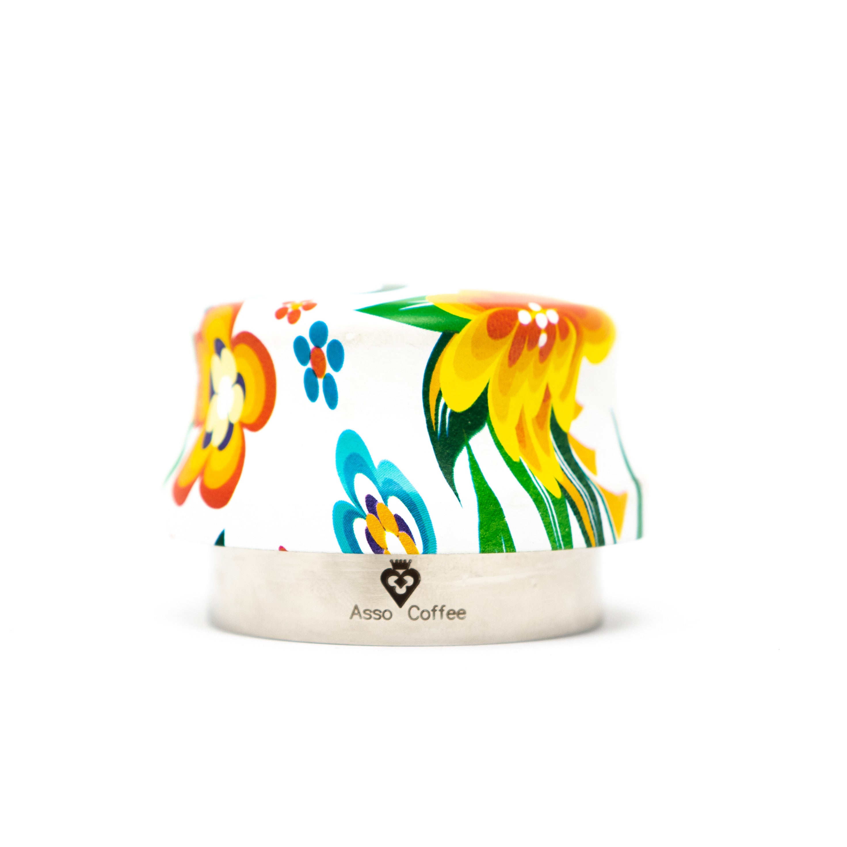 Prensa para café "THE KING" Spring Flower (58,5mm)