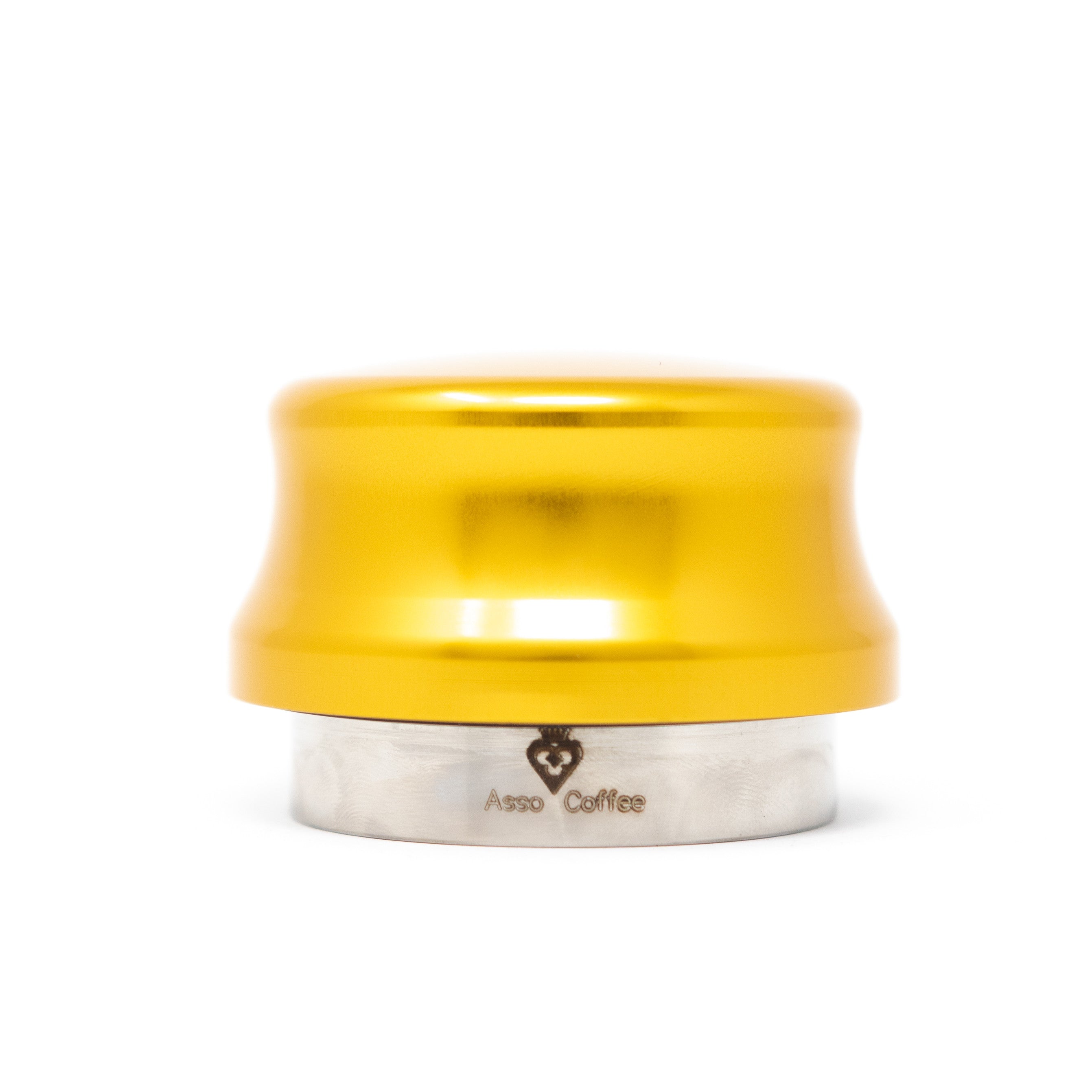 Prensa tamper "THE KING" oro (58,5mm)