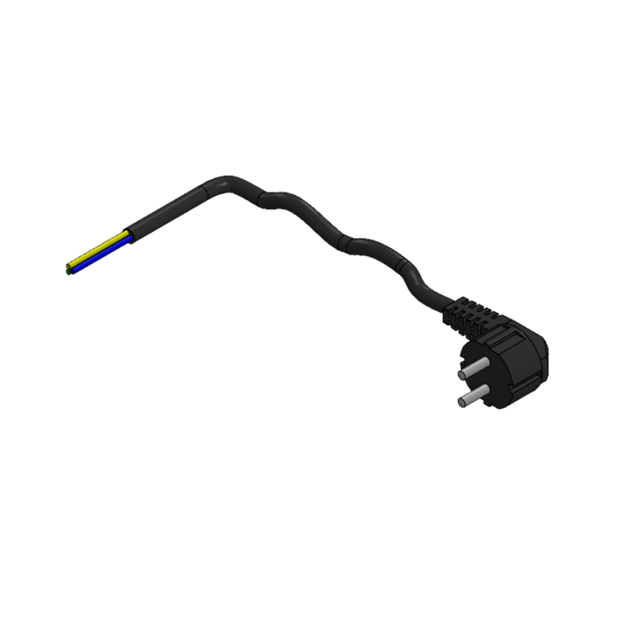 Profitec Mains cable earthed plug l=1500