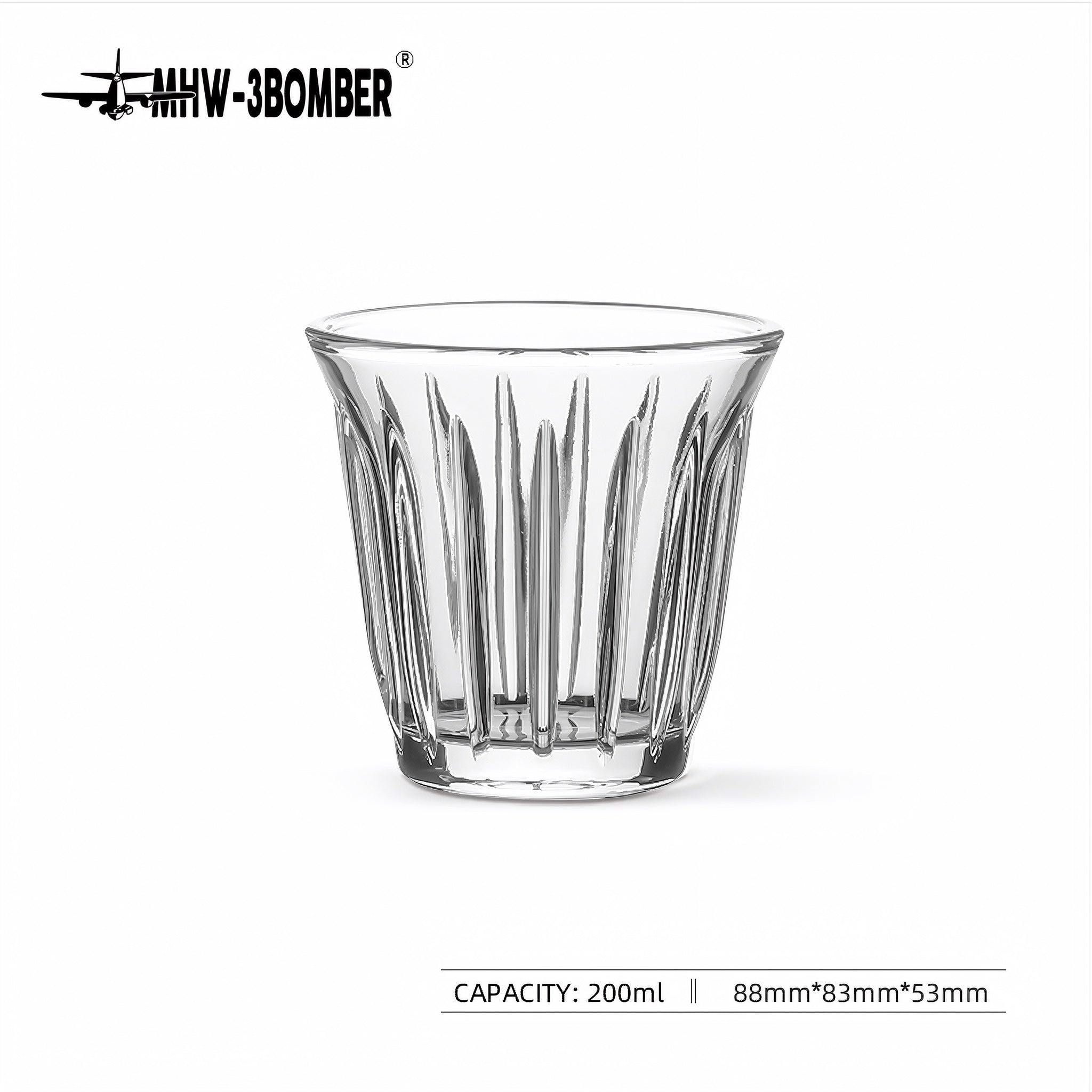 Wright Cup 200ml Transparent
