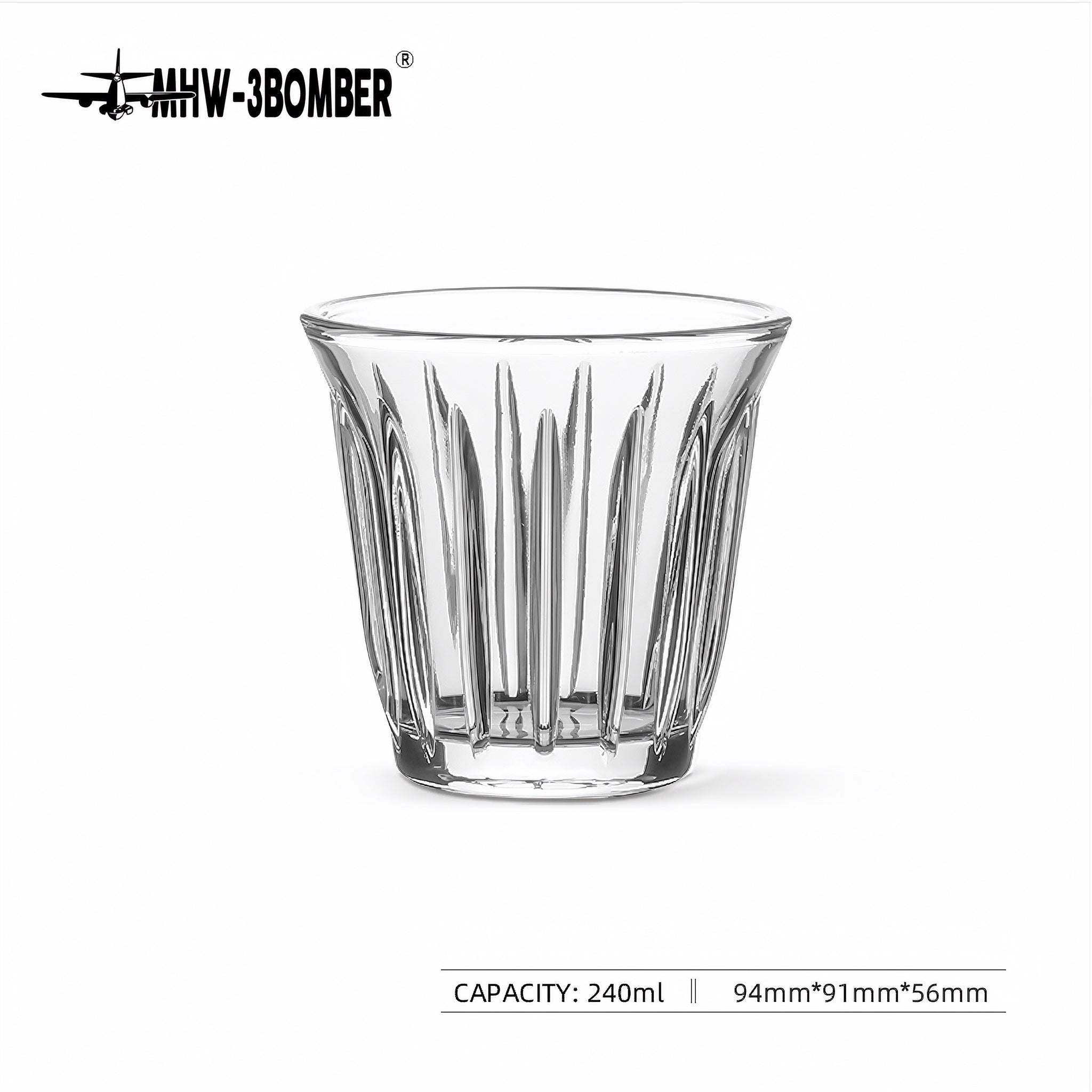 Wright Cup 240ml Transparent
