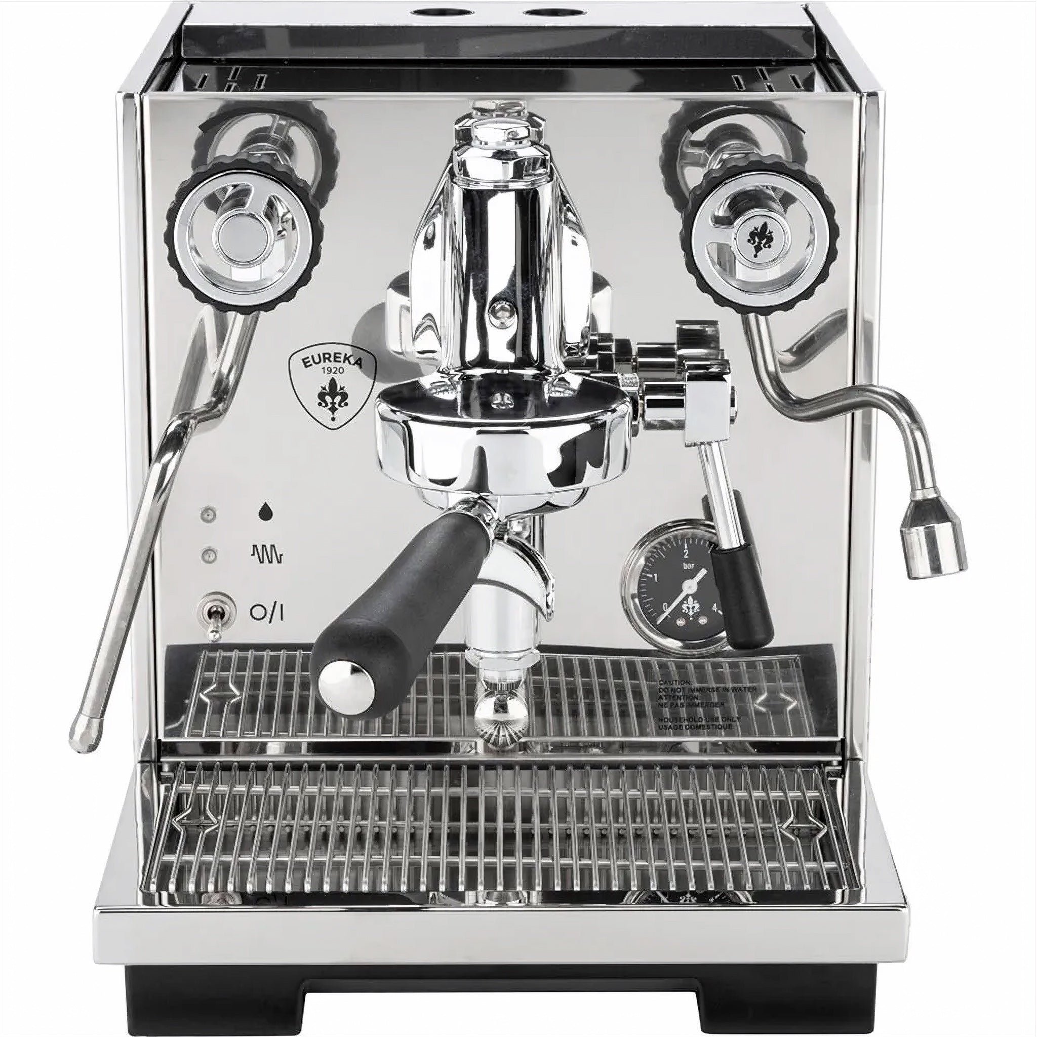 Eureka Espresso Pura R 220-240V/ 50-60H Inox Polished