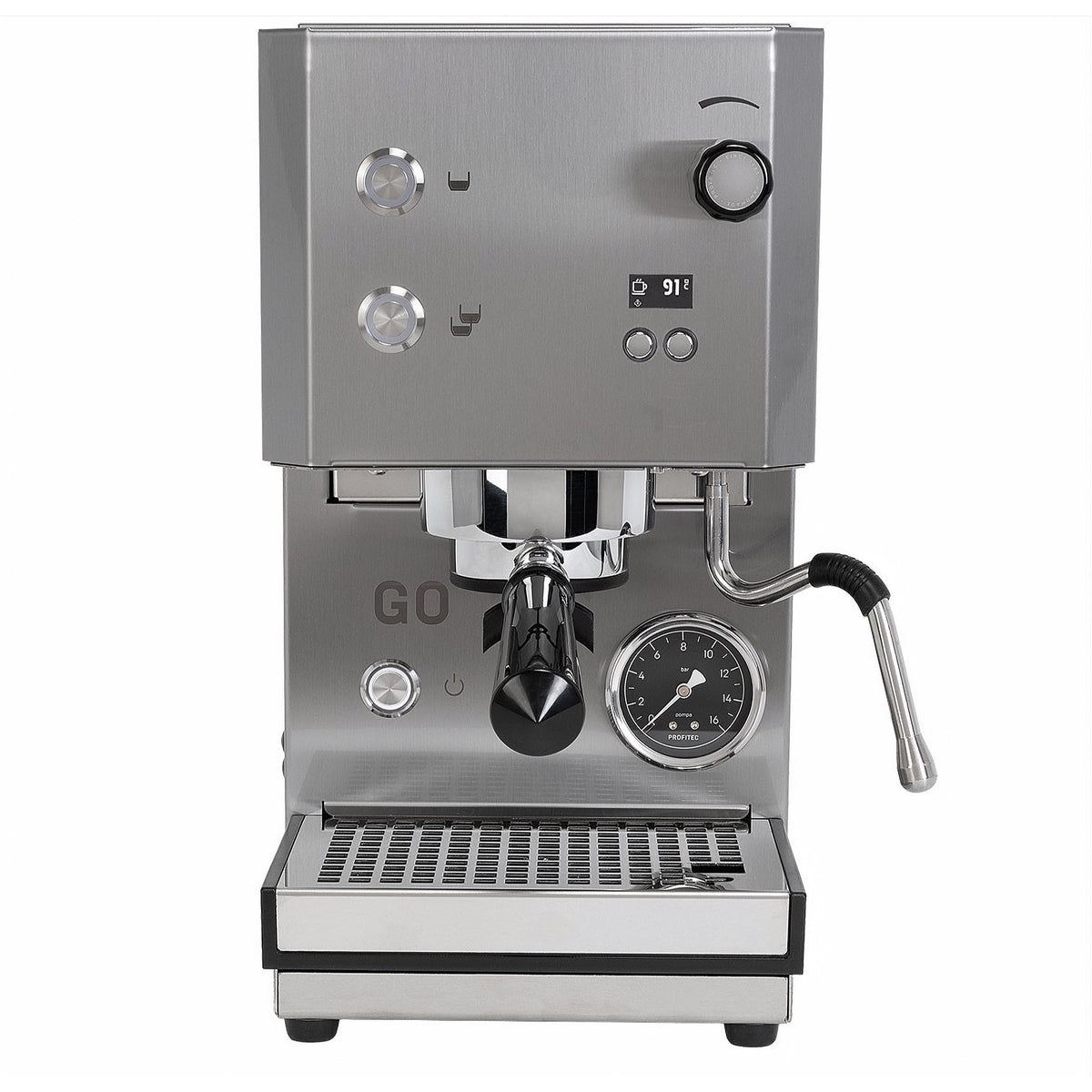 Profitec Go 2.0 Stainless Steel Satin CE 230V 50-60Hz
