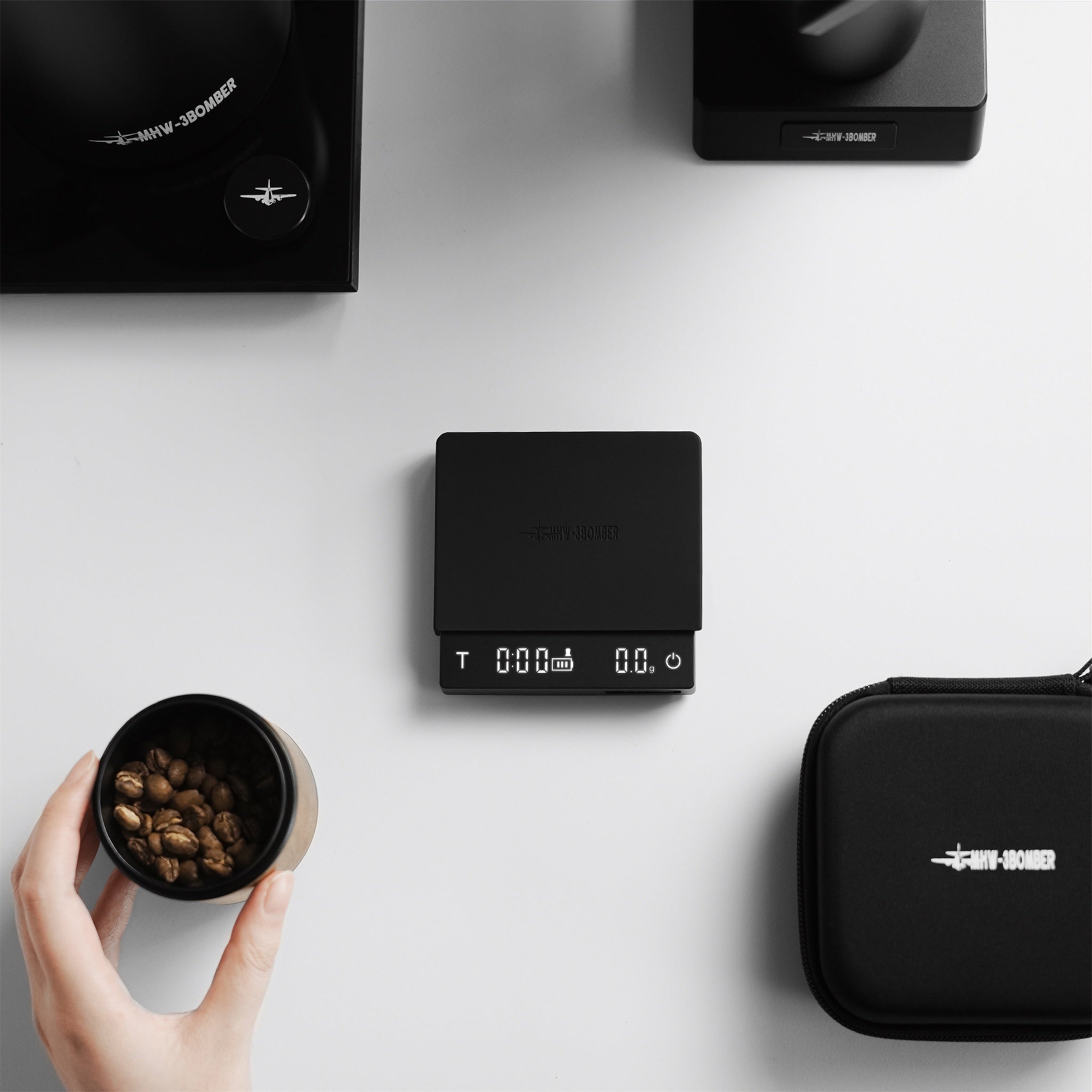 Cube Coffee Scale 3.0 Micro Black