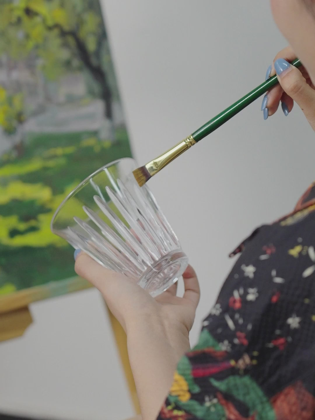 Load video: Wright Cup 240ml Hand Painted Limited Edition